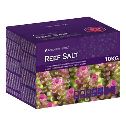Sal Marinho Aquaforest Reef Salt 10kg para Aquário Marinho 250L
