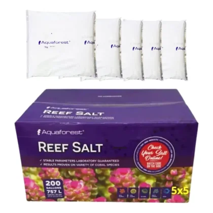 Sal Aquaforest Reef Salt 25kg 5 Sacos De 5kilos