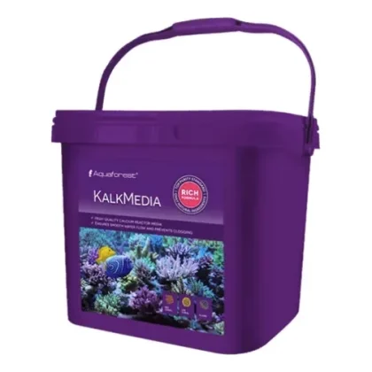 Midia Reator Cálcio Cerâmica Aquaforest Kalk Media 5kg Aquário Marinho