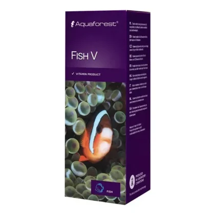 Fish V Vitaminas Para Peixes 10ml Aquaforest Para Aquario