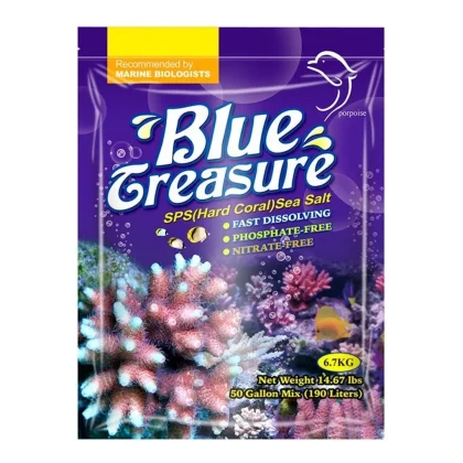 Sal Blue Treasure Sps Sea Salt 6,7 Kg - Aquario Marinho Sais